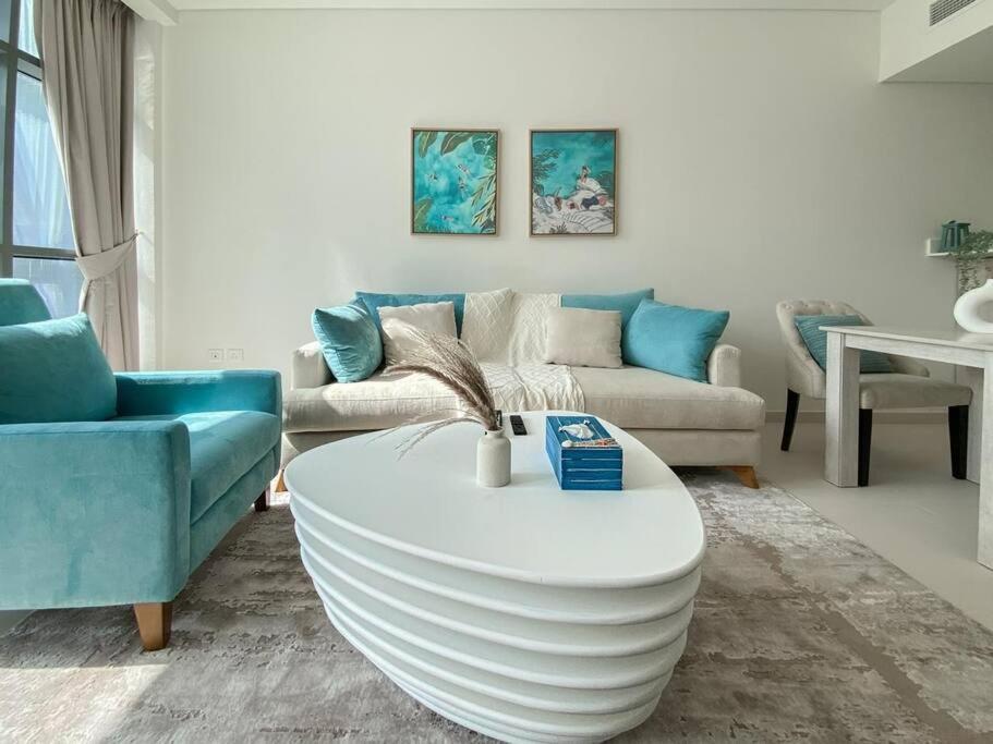1 Bedroom 65M2, Infinity Pool, West Beach, Noise Insulation Дубай Екстериор снимка